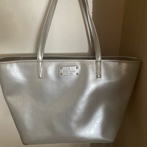 Kate Spade Large Metallic Tote